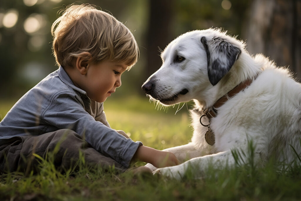 bambini e cani