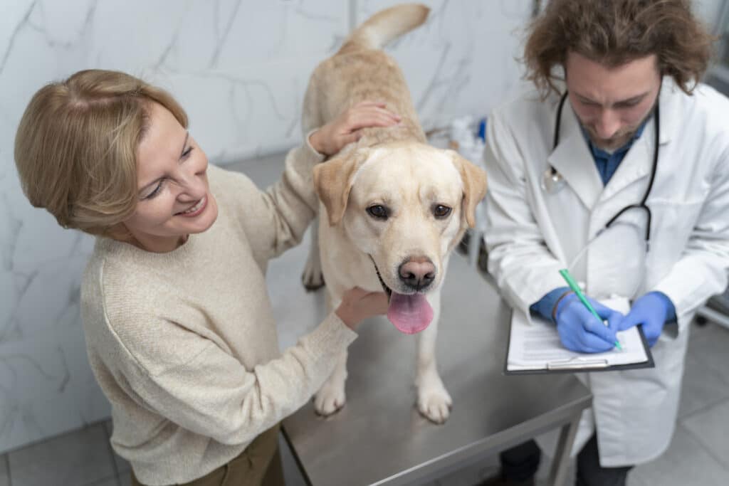 analisi del sangue del cane